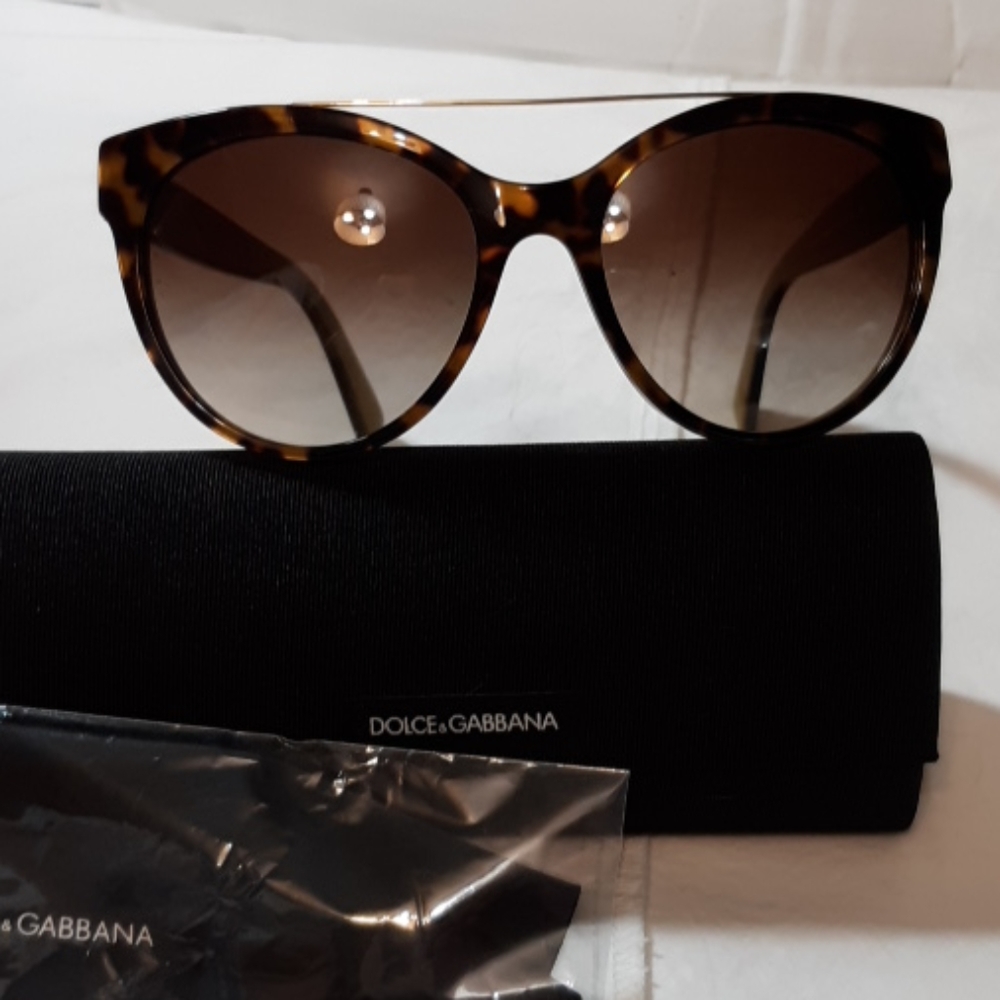 Dolce & Gabbana DG4280 295613 Top Havana On Gold